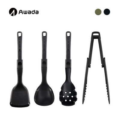 户外便携式折叠锅铲汤勺套装