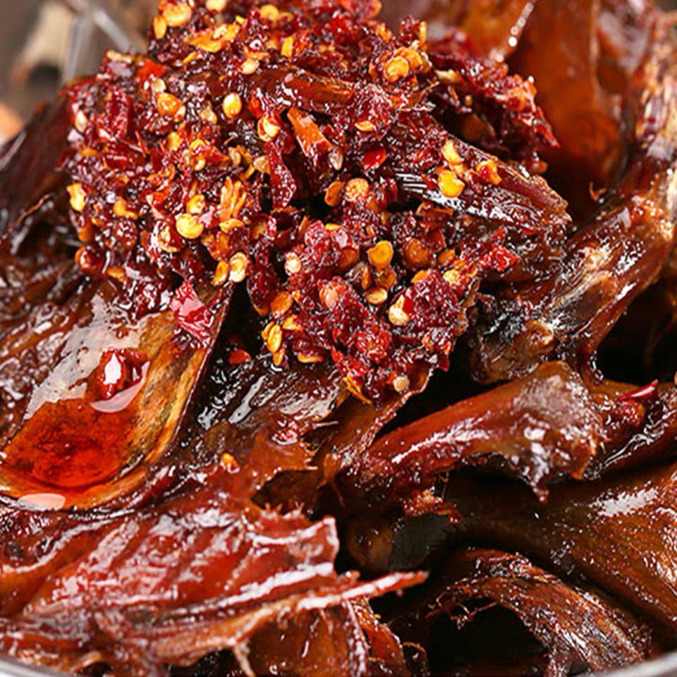 馋三疯网红鲜卤手撕鸭 香辣零食小吃350克老鸭麻鸭休闲麻辣零食