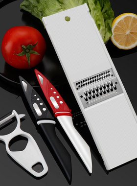 切菜器刨丝器家用厨房多功能切葱萝卜丝切片土豆丝神器擦丝刨丝器