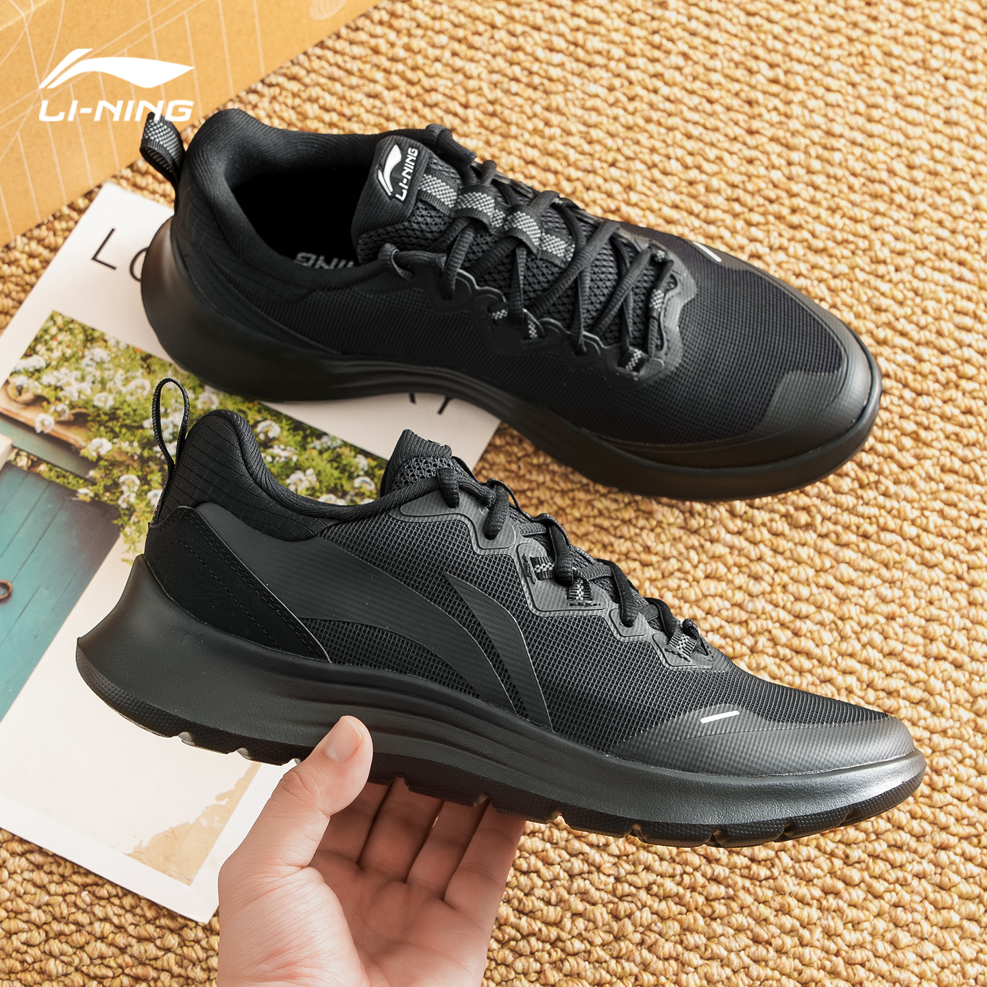 2026李宁轻羽跑步鞋男春款缓震休闲回弹耐磨防滑慢跑鞋运动鞋正品,运动鞋new,跑步鞋,淘宝优惠券,粉丝福利购,淘宝优惠卷