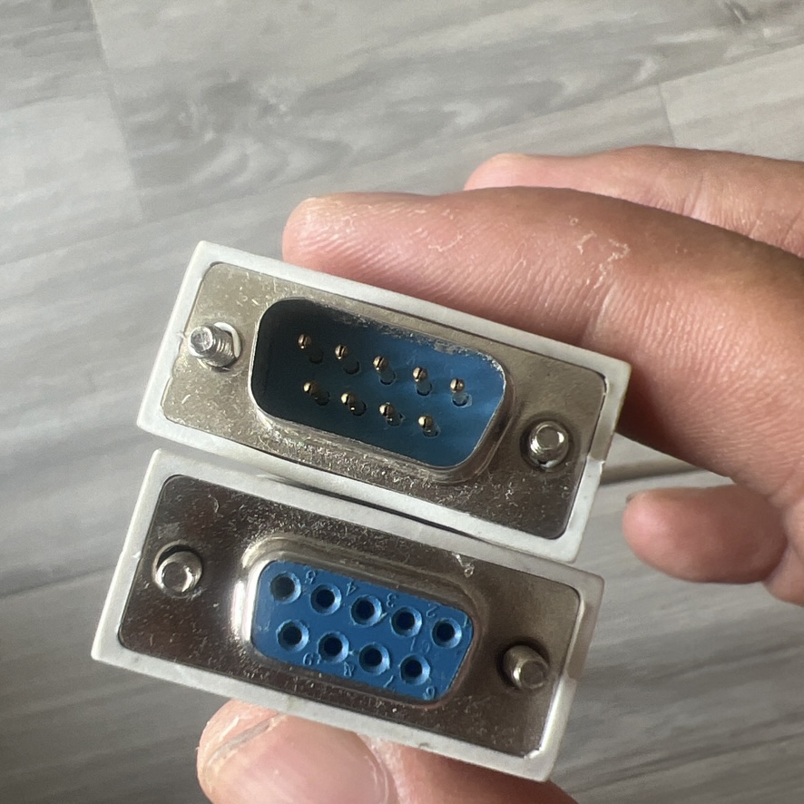 IER 400B2打印机数据线 行李进程单标签打印机9针9孔rs232串口线