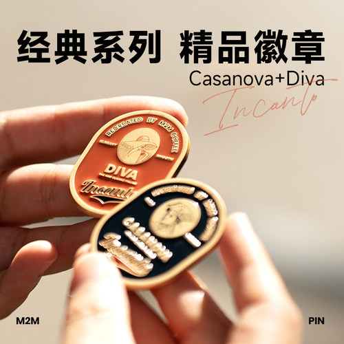 M2M定制Casanova意大利徽章周边