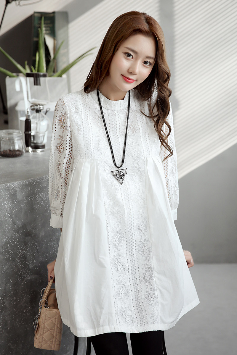 출산 가을 정장 패션 새로운 여름 봄 가을 나들이 탑 캐주얼 투피스 드레스 여름 봄 가을