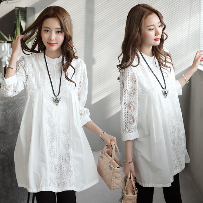 출산 가을 정장 패션 새로운 여름 봄 가을 나들이 탑 캐주얼 투피스 드레스 여름 봄 가을