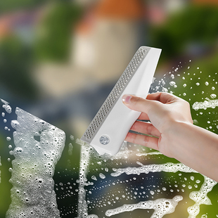 速发清洁玻璃神器家用卫生间洗手台台子镜面刮水板刮水器挂水擦窗
