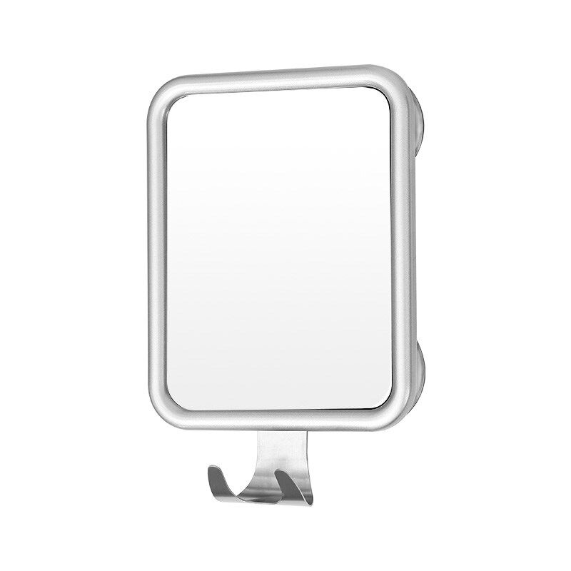 速发卫生间高洗防雾式清手间洗漱台浴室柜小镜子圆形吸盘镜免打孔