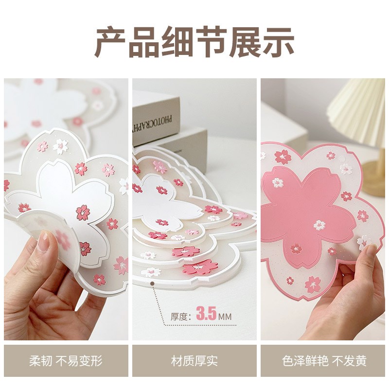 速发硅胶隔垫热防滑耐简温锅垫餐厅桌面高约茶杯垫图案