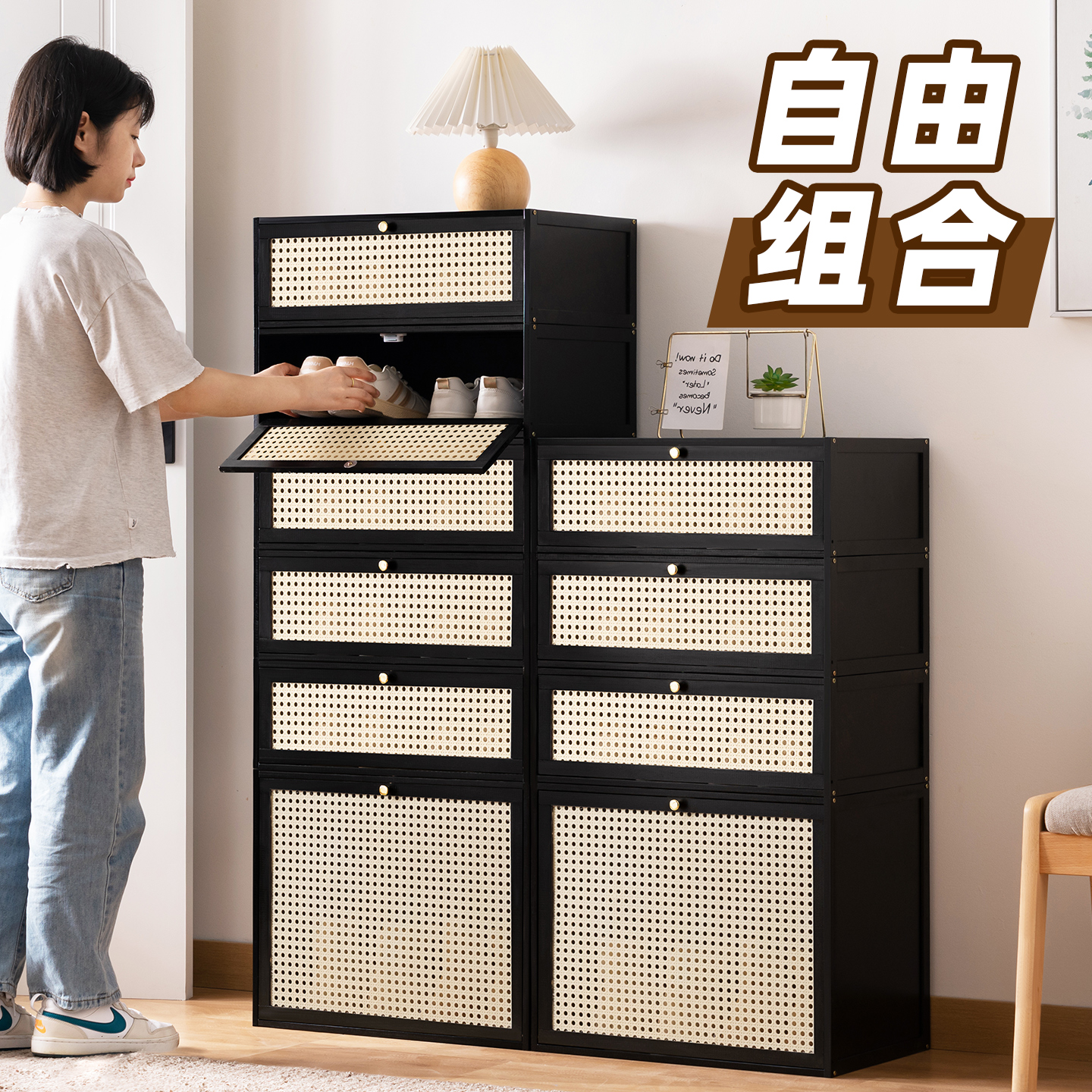 鞋柜家用门口新款多层省空间