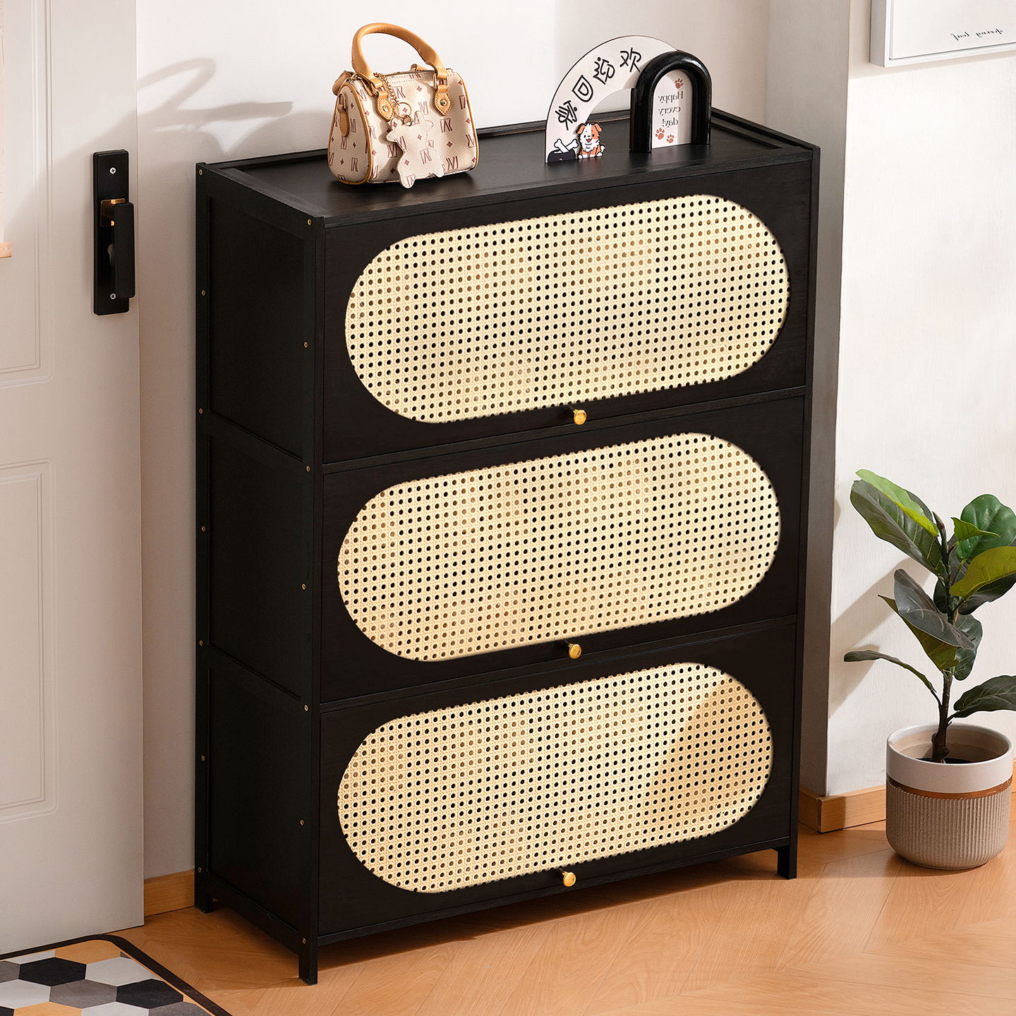 鞋柜家用门口入户多层室内