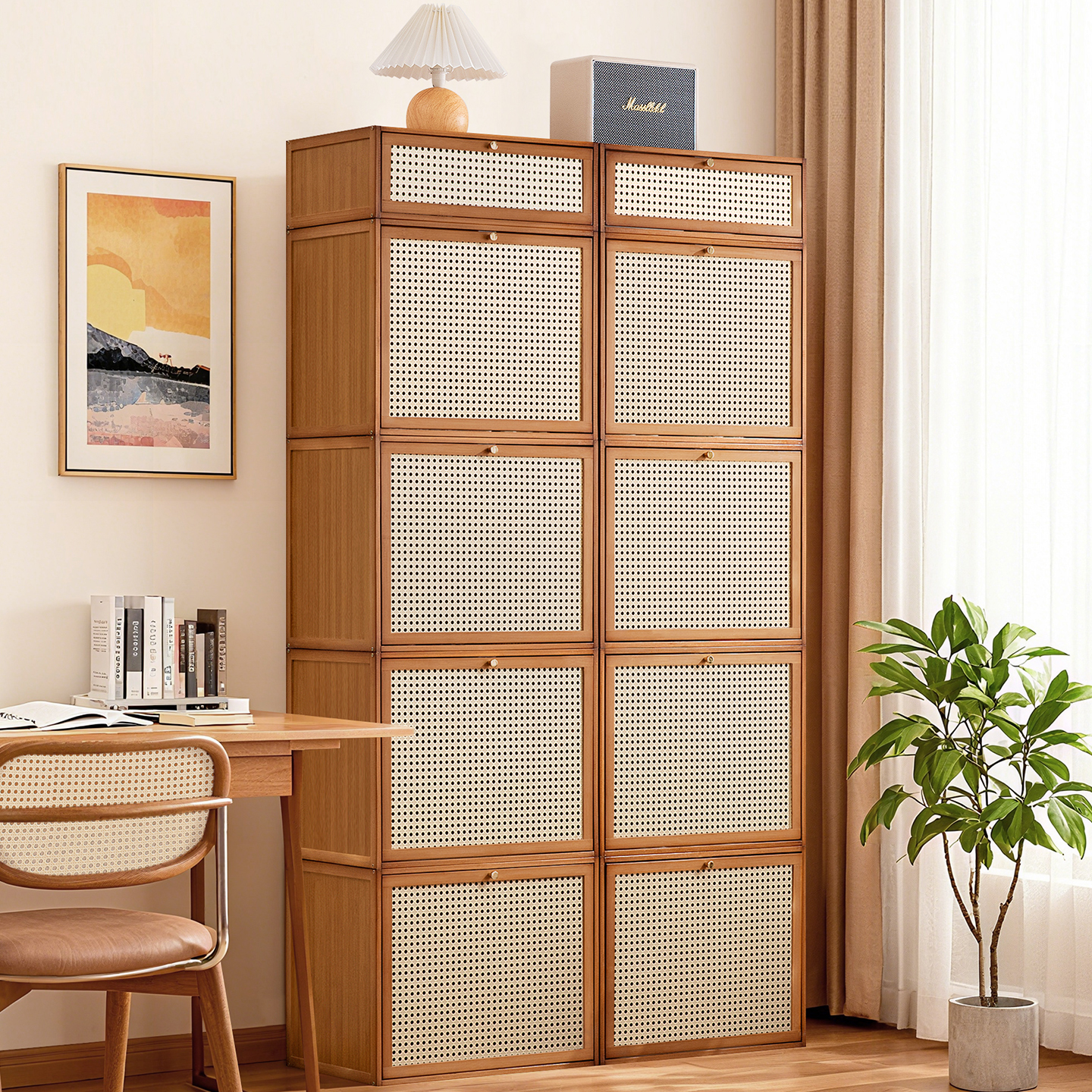 书架落地置物架书柜子