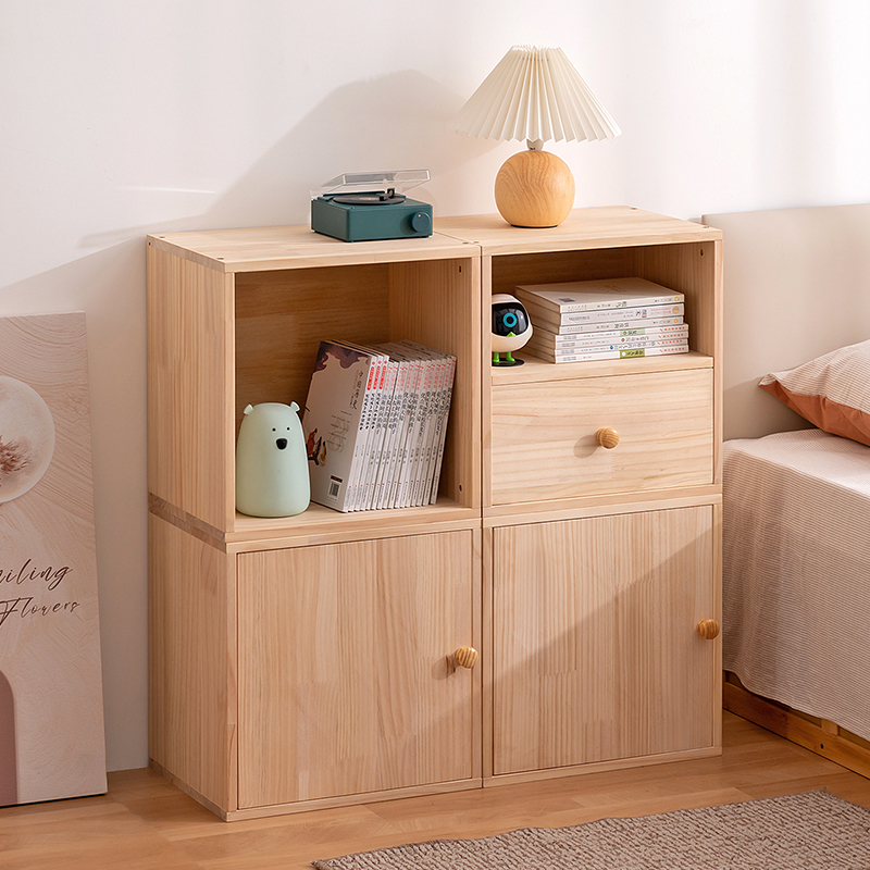 木马人床头柜置物架小型柜子