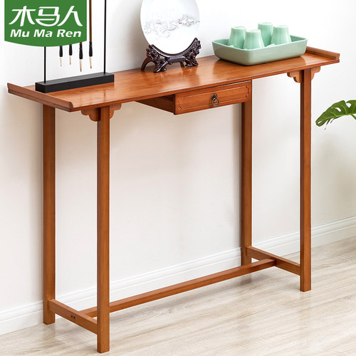 家用简约现代风格新中式佛堂供桌