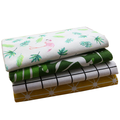 diy按斤称重棉麻布料清仓处理