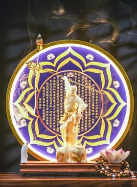 速发地藏王菩萨佛像家用供奉九华山地藏王大愿地藏佛像禅意装饰品