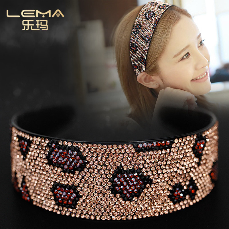 发带韩国头饰甜美森女系超宽镶钻发箍发卡5CM发带发饰有齿压头发在类目 饰品/流行首饰/时尚饰品新, 发饰中 - 来自Buy2taobao.com提供专业的淘宝代购服务