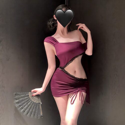 大码御姐蕾丝性感包臀裙辣妹夜店制服蹦迪热舞女胖老婆睡裙睡衣