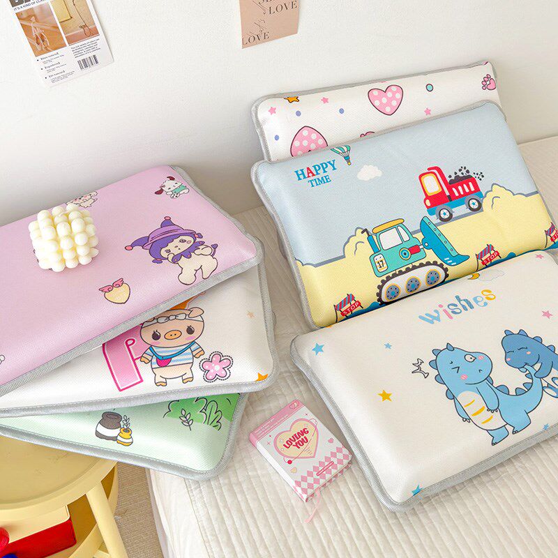 速发儿童枕头宝套凉席学忆棉枕芯婴幼儿园专用午睡小记生枕宝夏季