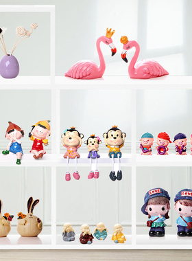 速发家创摆饰设里装饰品房间客厅酒柜小摆件迷你桌面摆家居意个性