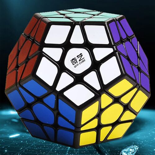 速发三阶五魔方异形斜转十二12面体顺滑实色初学者儿童益智玩