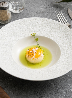 速发优格星空草帽碗面盘酒店餐厅汤级餐具创意浓高碗水果沙拉碗