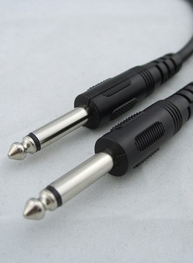 6.3/6.35/6.5公对公单声道无线话筒麦克风音频线过机线调音台3米