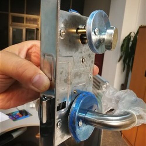 速发门不锈种门锁各钢分2/85孔 锁体锁心锁7体大门执手锁防火门锁