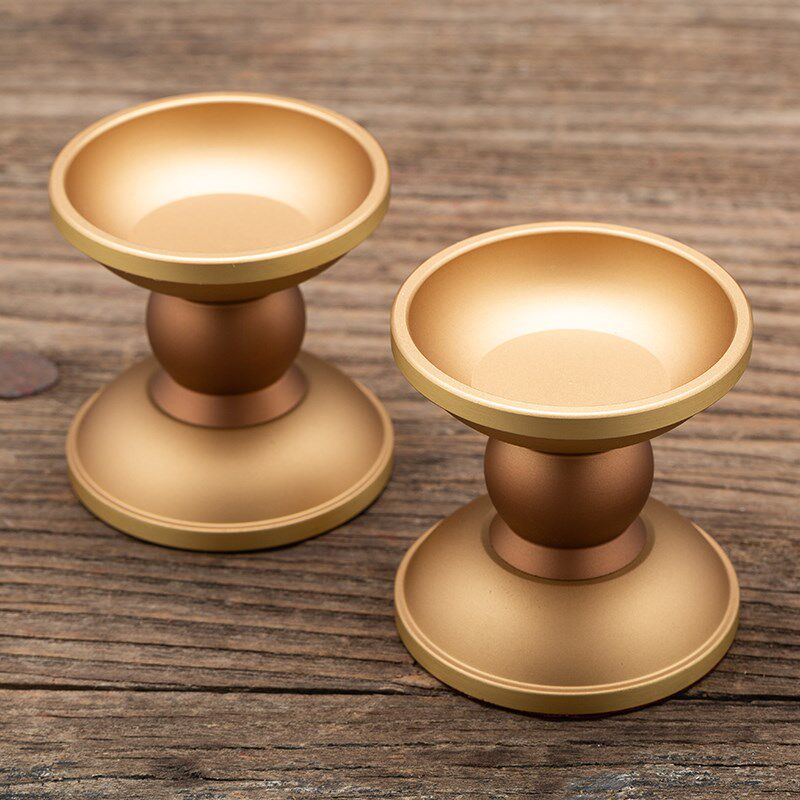 速发黄铜烛台酥前供灯家用供奉小烛台上供佛佛油台王涛一