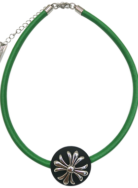 几何圆形颈链个性潮搭嘻哈项圈