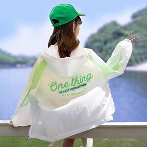 女童薄外套2024夏季新款透气中大童女孩户外皮肤衣空调衫防晒衣
