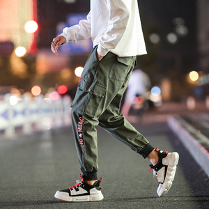工装裤男夜景XZ221-7-K8811-P45图片