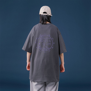 （已注册）太空手表中性风女T恤男体恤情侣上衣女装大码T02-P25图片
