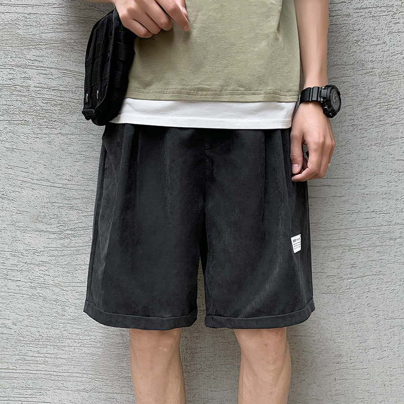 港风大码短裤卷边DK808-P25,男装休闲裤,四季星座221-7