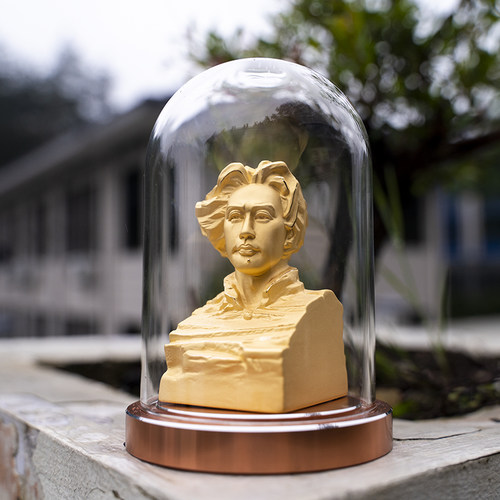 车载汽车装饰摆件伟人青年橘子洲头雕塑像内饰出入平安家居供奉