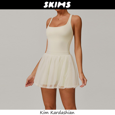 Skims连衣裙卡戴珊A字裙网球裙