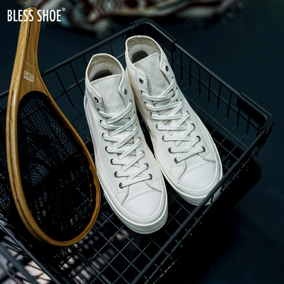 夏季简约小白鞋经典款帆布鞋
