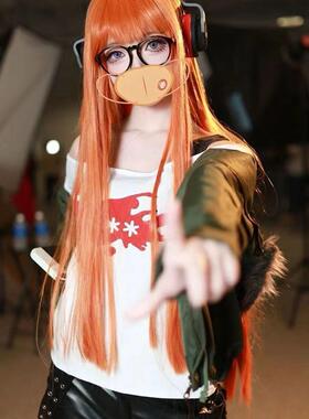 女神异闻录5cos服佐仓双叶日常服cosplay游戏动漫服装女假发鞋子