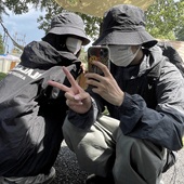 大头围 户外登山防晒遮阳帽太阳帽男款 FINE STATE速干渔夫帽男夏季