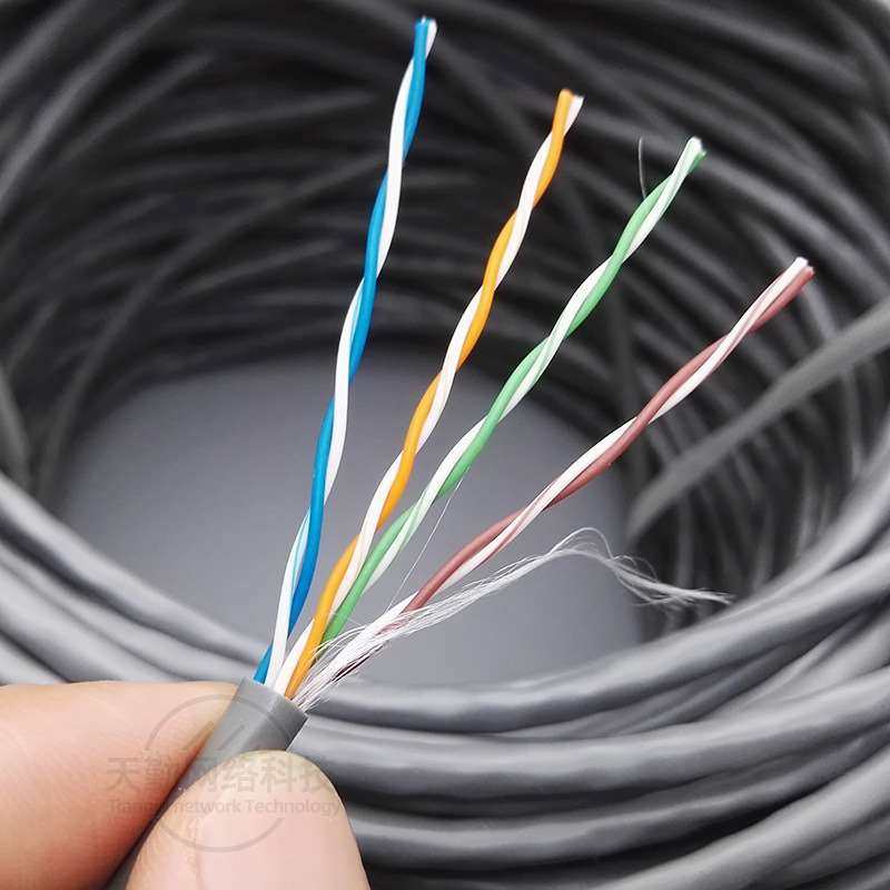 现货速发厂促室内超5类网线用8芯 铜包铝台式电脑网络线宽带线,电子/电工,网络线,淘宝优惠券,粉丝福利购,淘宝优惠卷