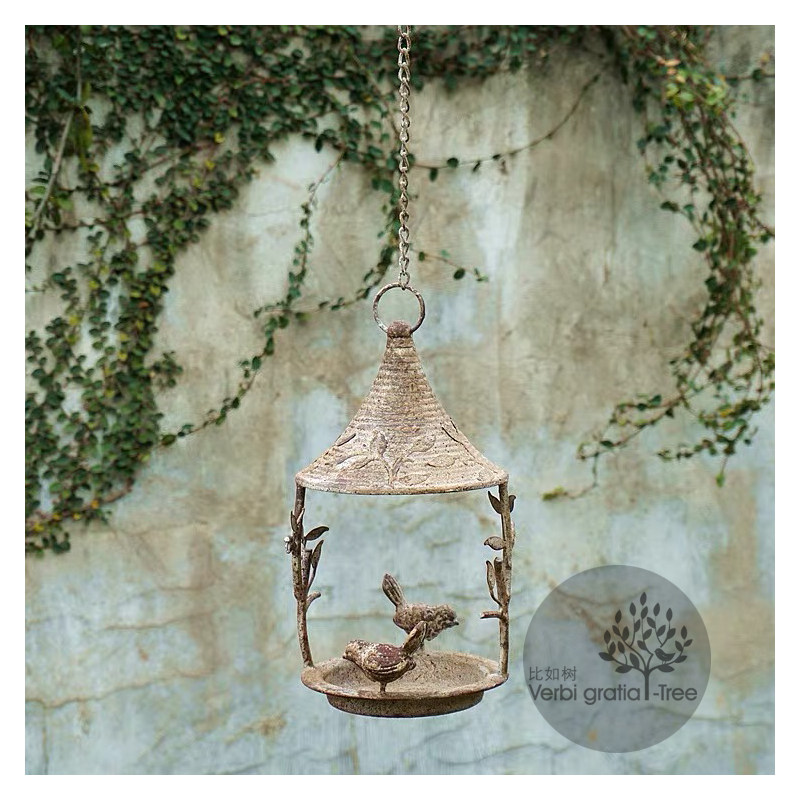 速发比如树做垂铁艺笼古旧吊花架鸟复 喂鸟器花园吊篮 家居橱窗,鲜花速递/花卉仿真/绿植园艺,花架,淘宝优惠券,粉丝福利购,淘宝优惠卷