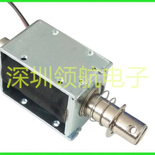 速发新0电磁铁推拉自LH1040S 12V24V贯通长行程1款mm式动检测机切