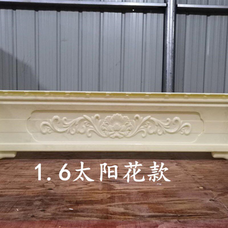 速发新品底部灌浆特大号长方形菱形花盆模具1米1.米1.6盆景水泥落