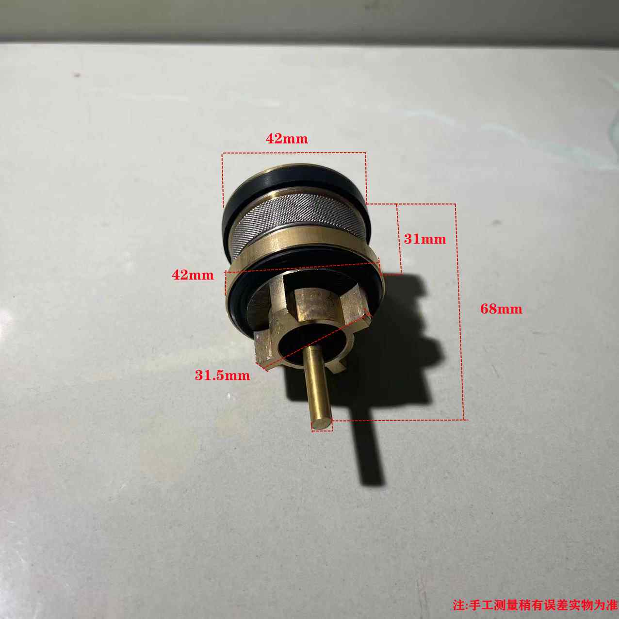 速发脚踏大便冲水阀芯手按卧式冲洗阀配件脚踩立式延时不锈钢带网