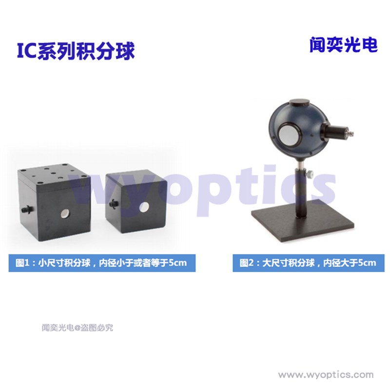 速发喷涂型积分球 透射 散射 漫反射 辐照度测量 光谱检测