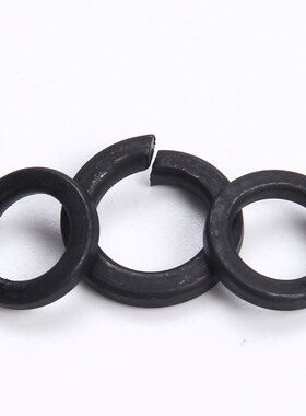 速发8.8级高强M碳钢弹簧垫片垫B黑色弹G4M5M6M8度10M12M14-M0