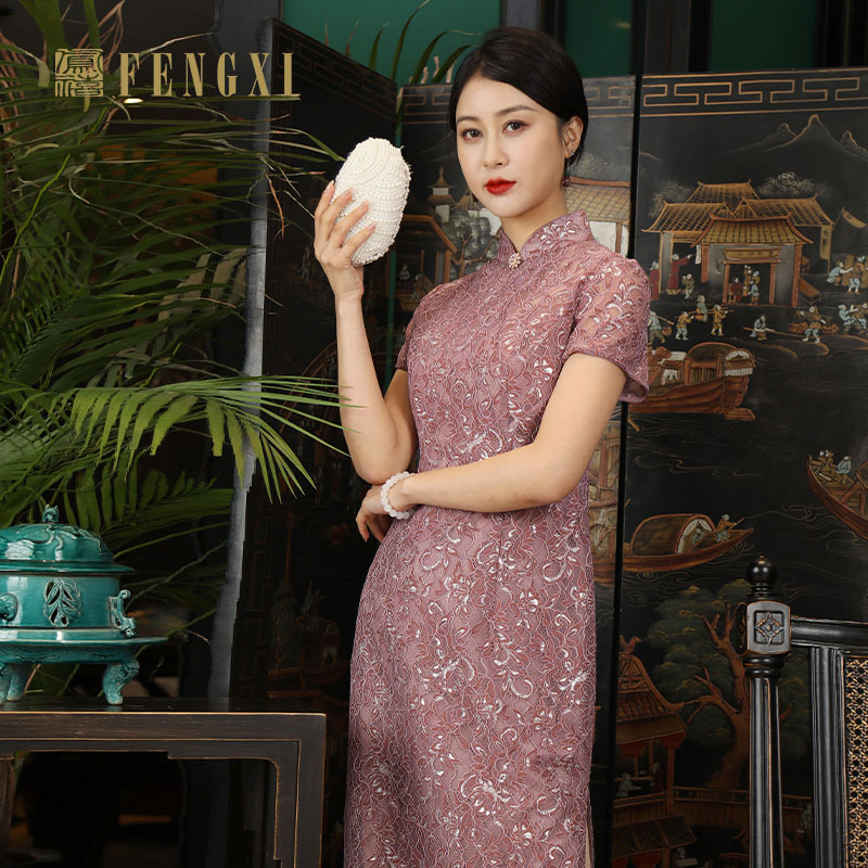 凤禧2025春季中式结婚喜婆婆旗袍