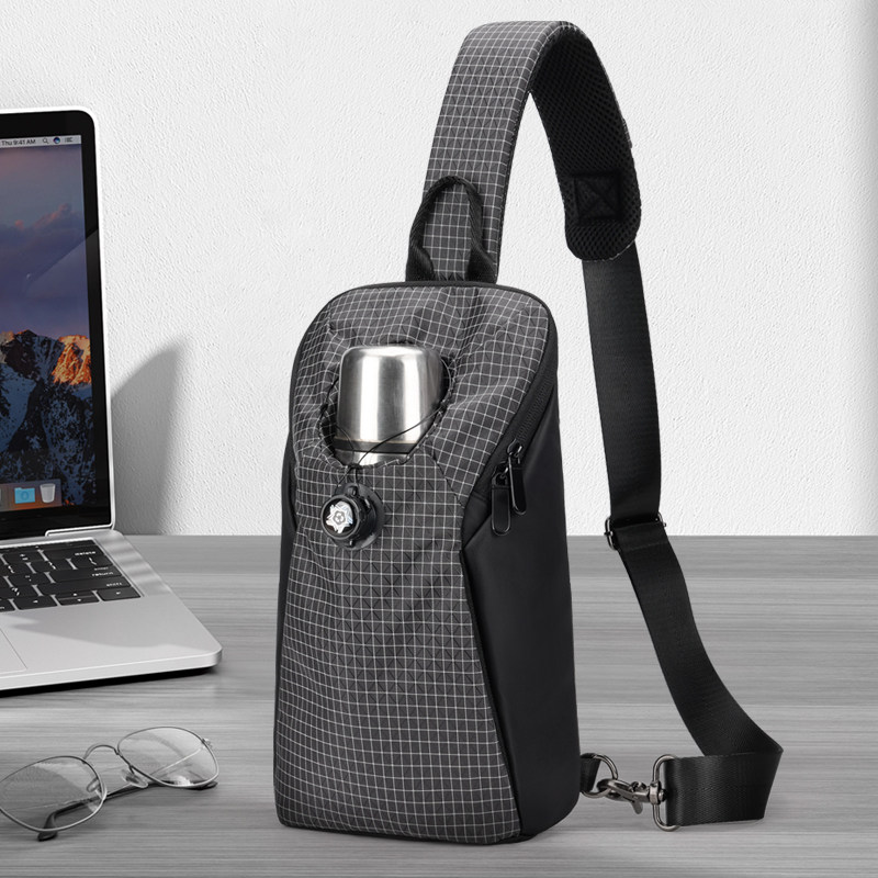 L＆M斜挎包运动休闲骑行男士多功能潮牌邮差包防水机能单肩胸包,箱包皮具/热销女包/男包,男士包袋,淘宝优惠券,粉丝福利购,淘宝优惠卷