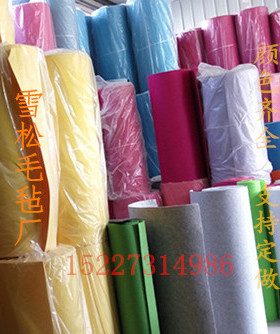 彩色毛毡幼儿园学校公司围墙展示板主题墙摄影拍照背景墙背胶毛毡