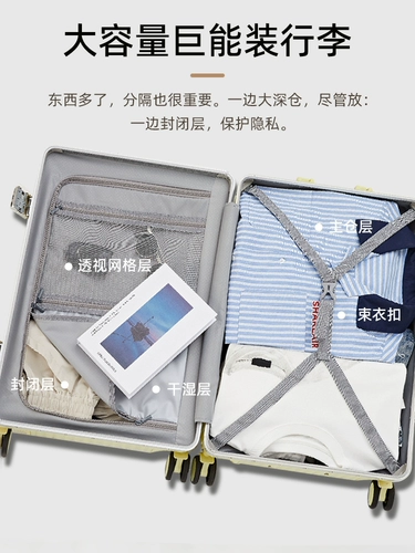 Вместительный и большой чемодан, универсальная коробка, 24 дюймов