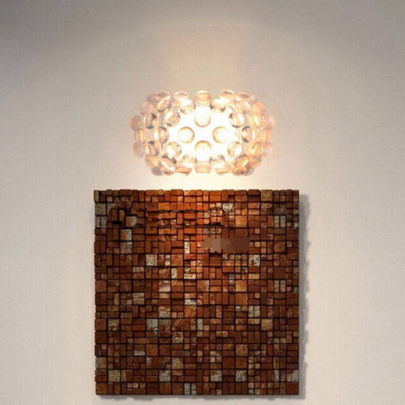 BENCAIMEN 땀 구슬 벽 램프 현대 미니멀 한 머리맡 침실 통로 램프 계단 복도 램프 유럽 스타일의 크리스탈 벽 램프