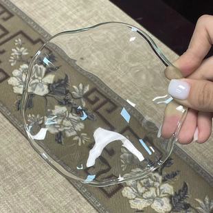 香薰灯配件纯手工玻璃碟精油盘